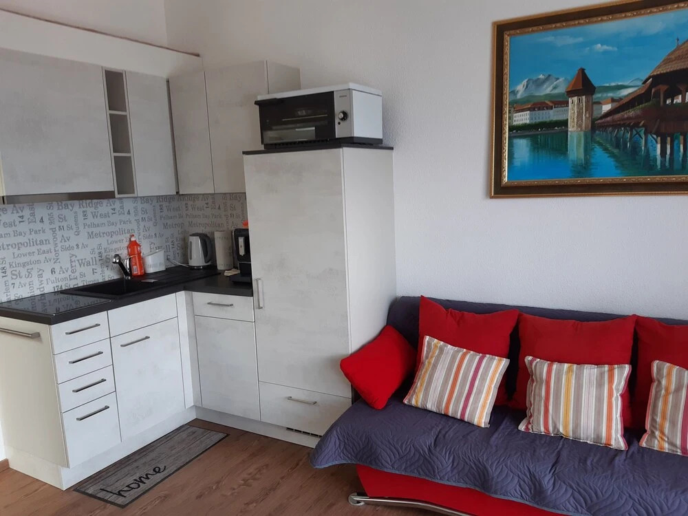 Elfe Apartments Studio for 2 Adults, Balcony With Lake and Mountain View