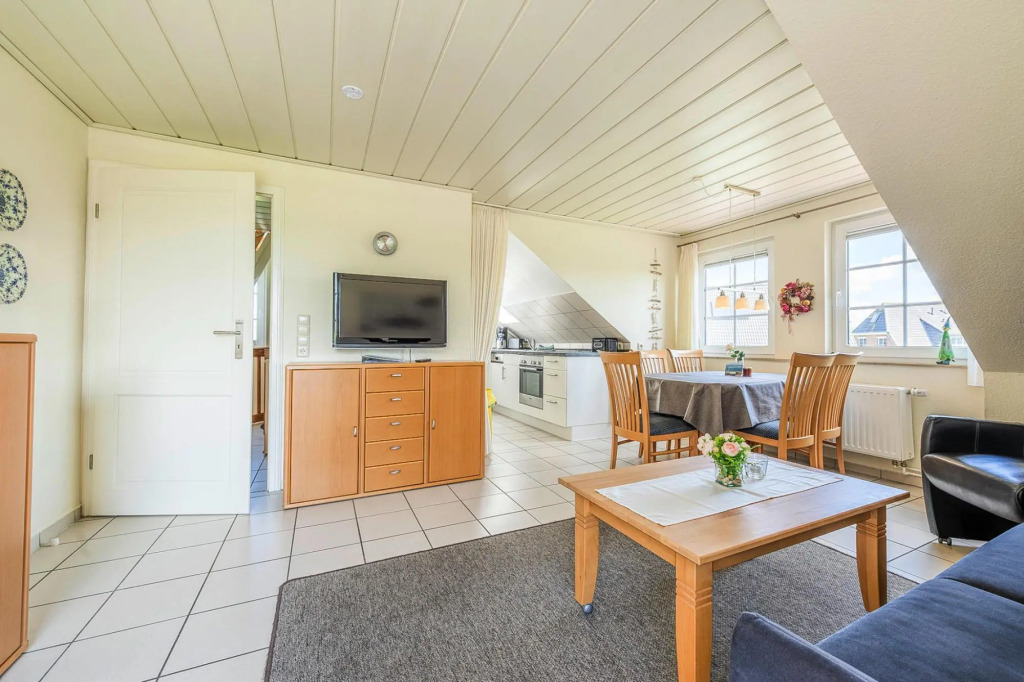 Apartment in Friedrichskoog-Spitz with a balcony