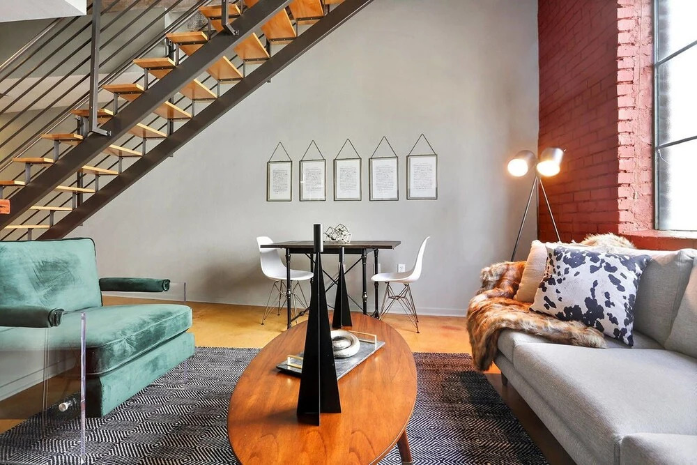 Inventive 2br/2.5 BA Industrial Apt by Domio