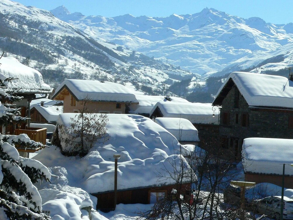 Apartment with 2 Bedrooms in Saint-Martin-De-Belleville, with Wonderful Mountain View - 2 Km From the Slopes