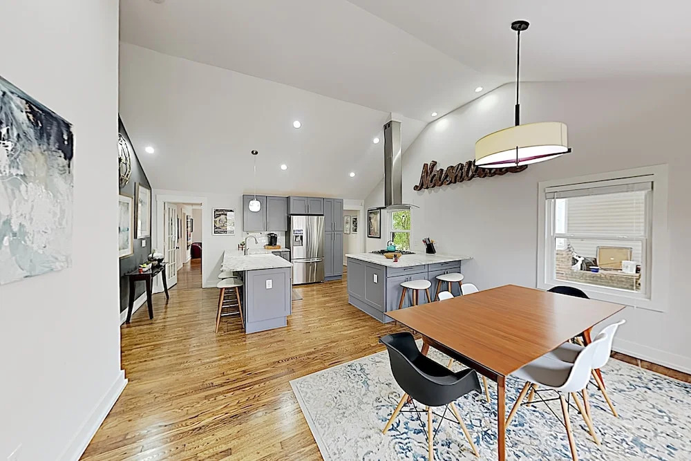 Stylish East Nashville W/ Fenced Yard 3 Bedroom Home