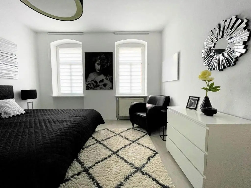 BAUHAUS Design-Luxus Apartment, 20er Jahre Stil, Garten