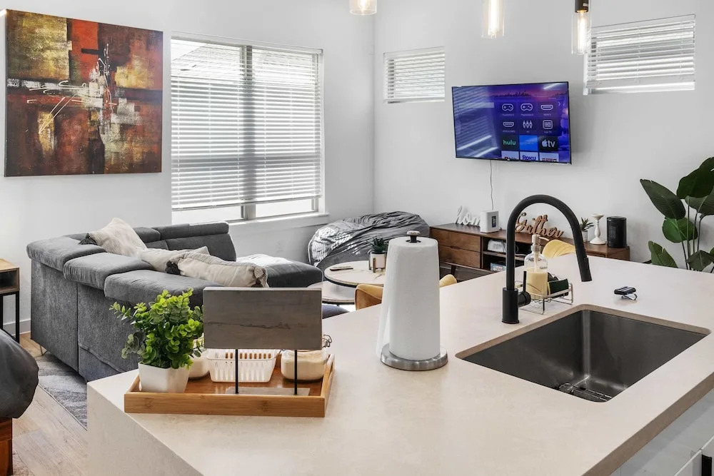 5BD Spacious Retreat Fast Wi-fi Parking Gym