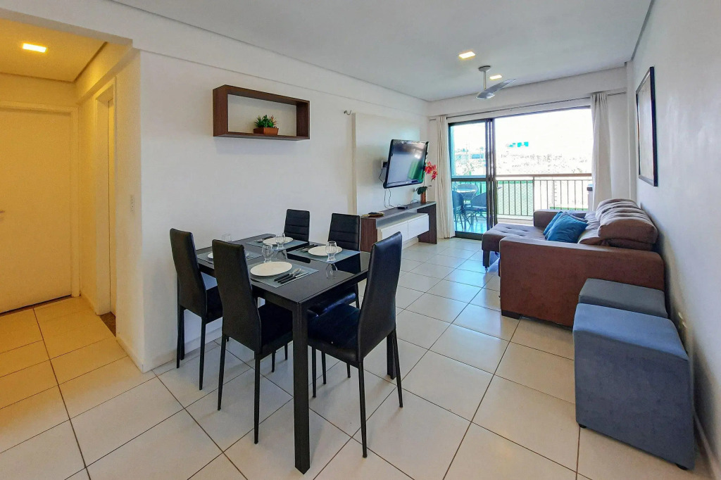 Apto Completo Beverly Hills 2 Suítes 500m Praia by DM Apartments