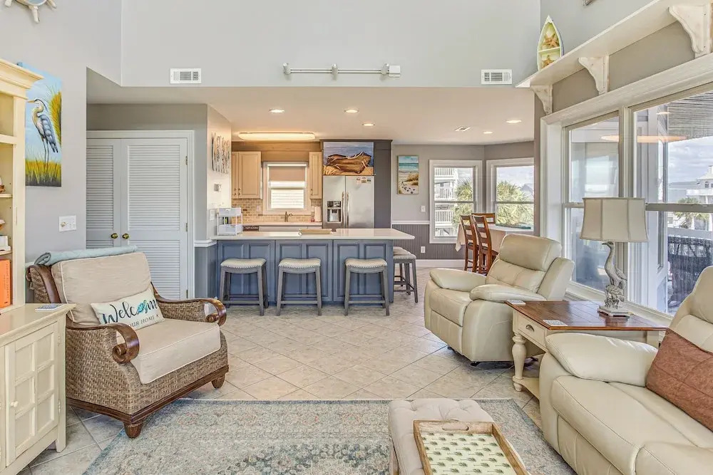 Spacious Home w/ Boat Dock in Ocean Isle Beach!