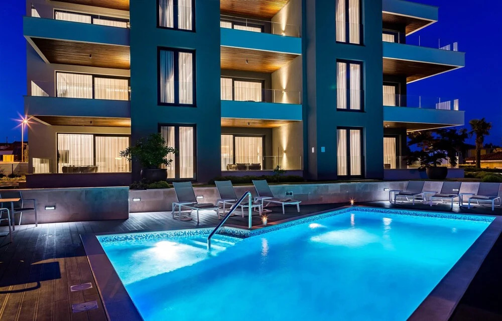 Awesome Apartment in Umag With Outdoor Swimming Pool, Wifi and 2 Bedrooms