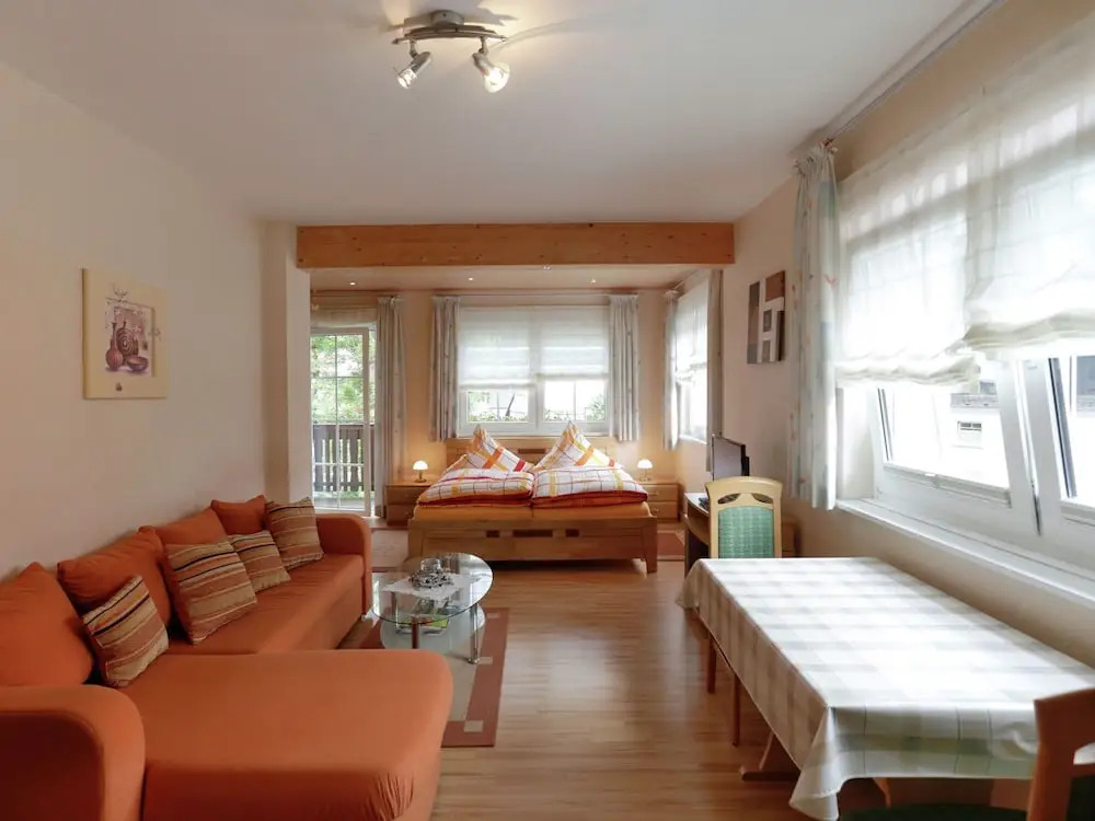 Idyllically Situated Apartment With Balcony In A Traditional Village
