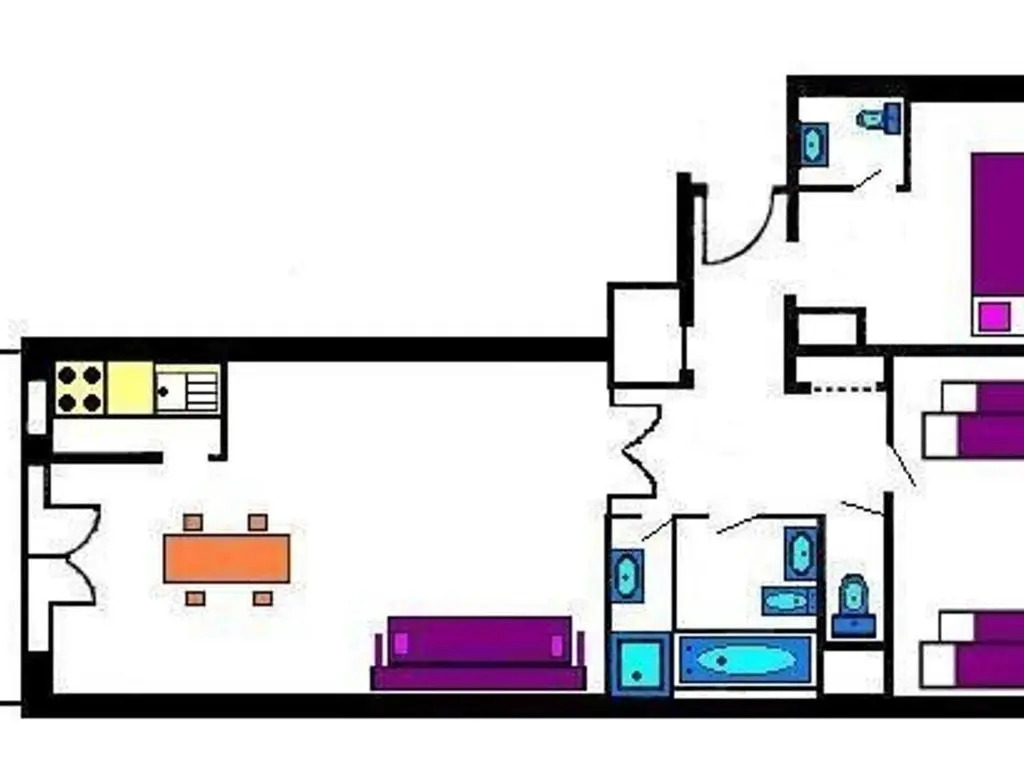 Appartement Vars, 3 pièces, 8 personnes - FR-1-330B-123