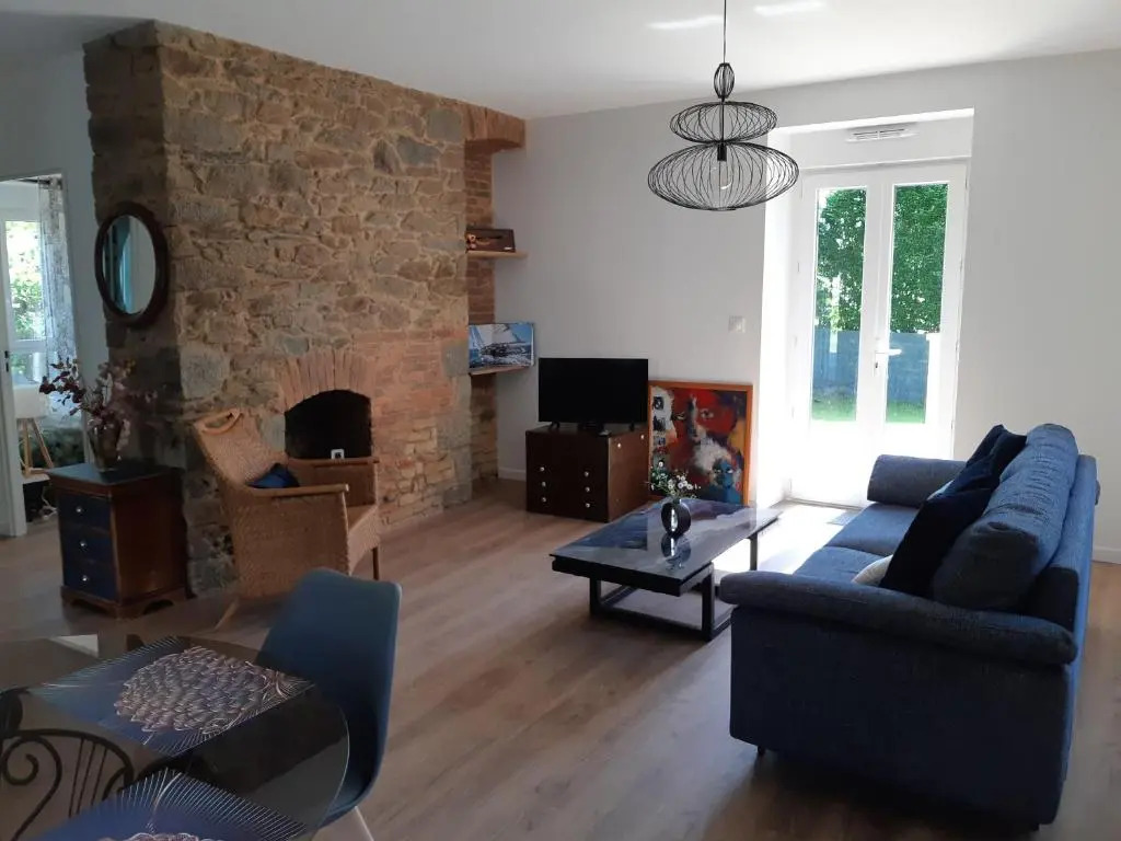 Maison de Kerangall Brest appartement jardin et parking