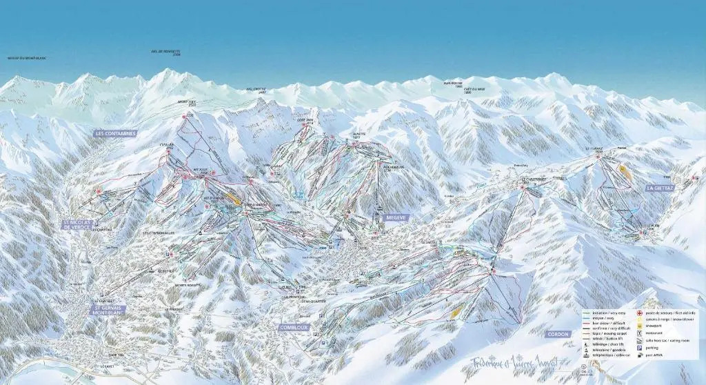 Saint Gervais - Le Bettex T3 Duplex (1400m d'altitude)/ 55m2 / Vue Mont Blanc - Aux Pieds des Pistes!