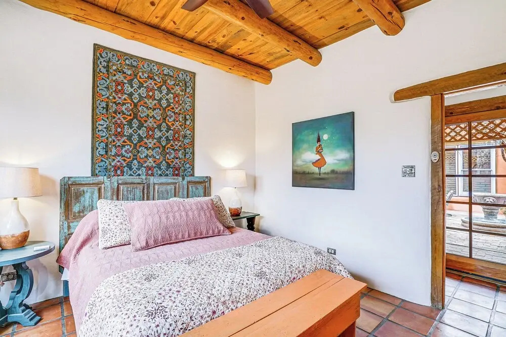 Las Cruces Santa Fe-style Adobe Home on 6 Acres!