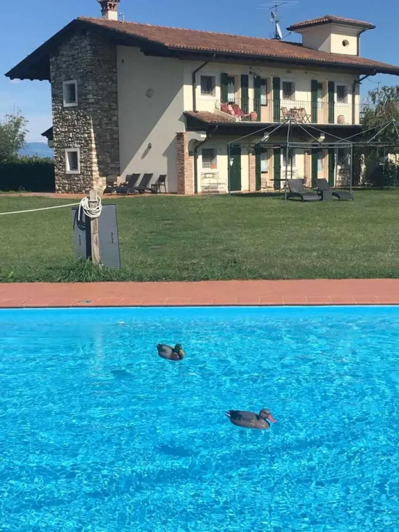 Apartment With 2 Bedrooms in Lonato Del Garda, With Wonderful Lake View, Pool Access, Enclosed Garden Near the Beach