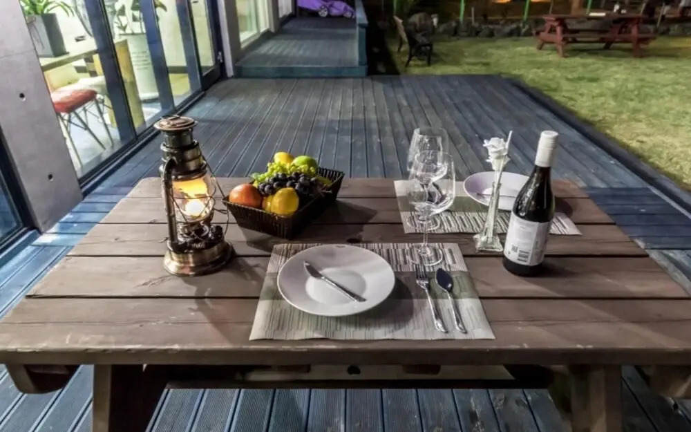 Seogwipo Toto Pension (Near Soesokkak, Outdoor Terrace)(서귀포 토토펜션 (쇠소깍인근,야외테라스))