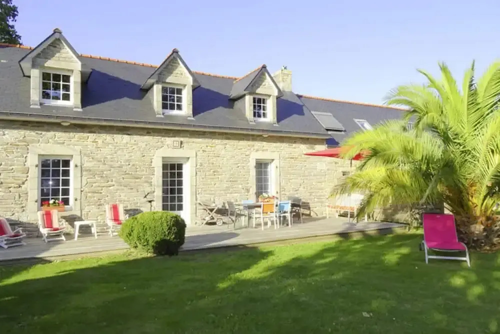 Stone House in Brittany Near Concarneau