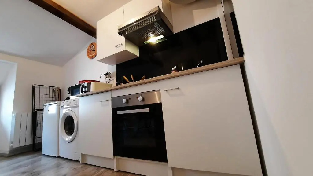Suite 3 Pieces Chambre+Cuisine+Sdb Centre Ville