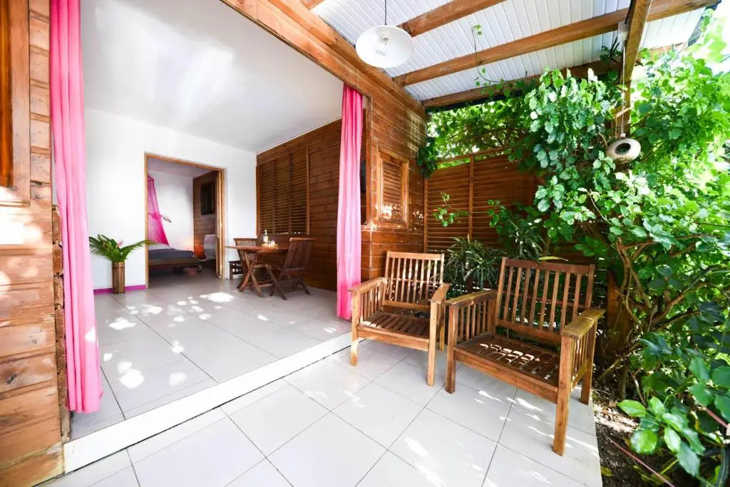 Appartement d'une chambre a Pointe Noire a 150 m de la plage avec vue sur la mer piscine partagee et jardin clos