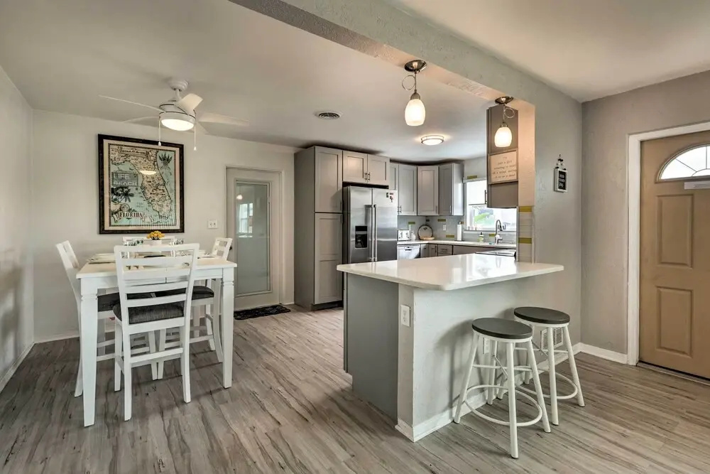 Bright Bungalow With Porch: Walk to Ormond Beach!