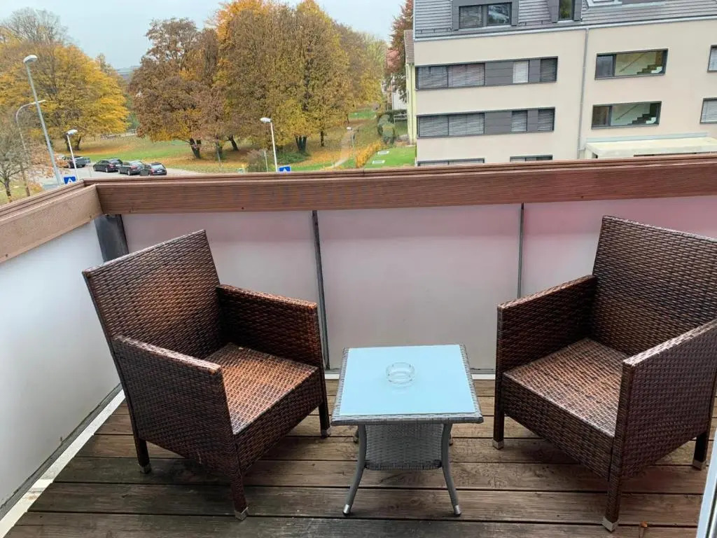 Zentrales WG-Zimmer 1 Ravensburg, Balkon, Kamin