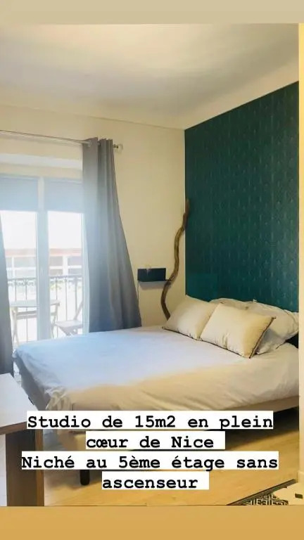Studio plein coeur de Nice 24 24H 7 7J