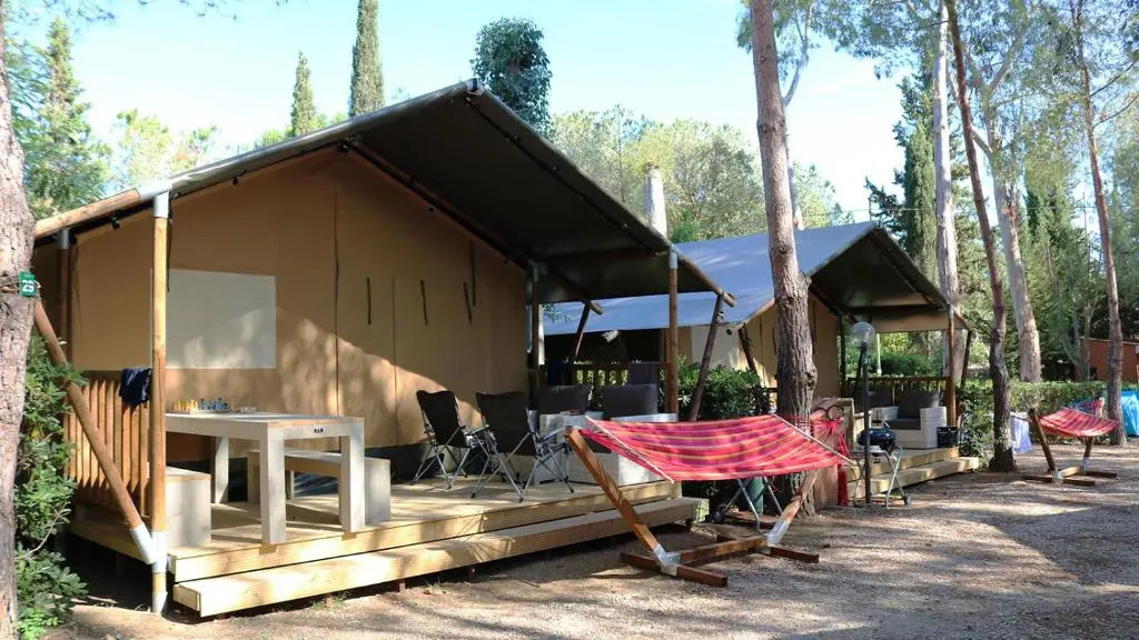 Glamping at Elba