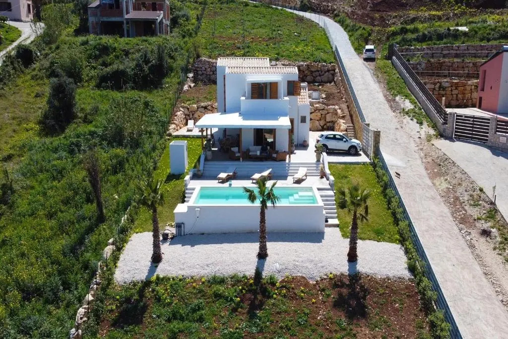 Villa Bellacosa con Piscina Privata vista mare
