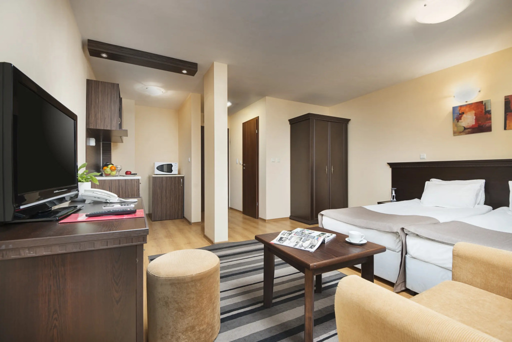 Royal Park Spa Bansko, private apartments within the complex