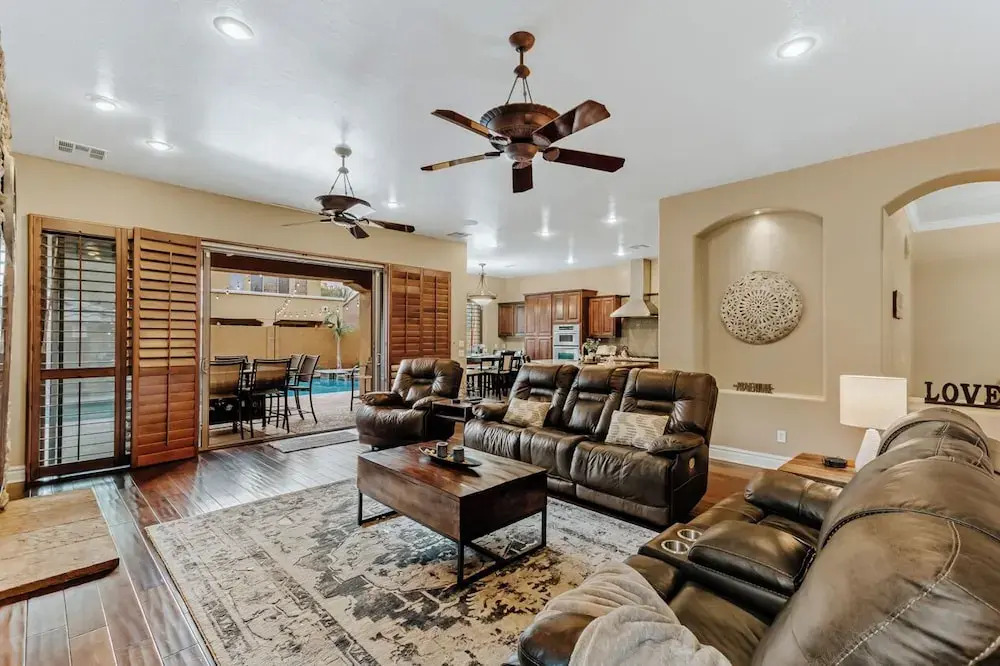 Luxury Retreat With Heated Pool & Hidden Game Room 6 Bedroom Home by RedAwning