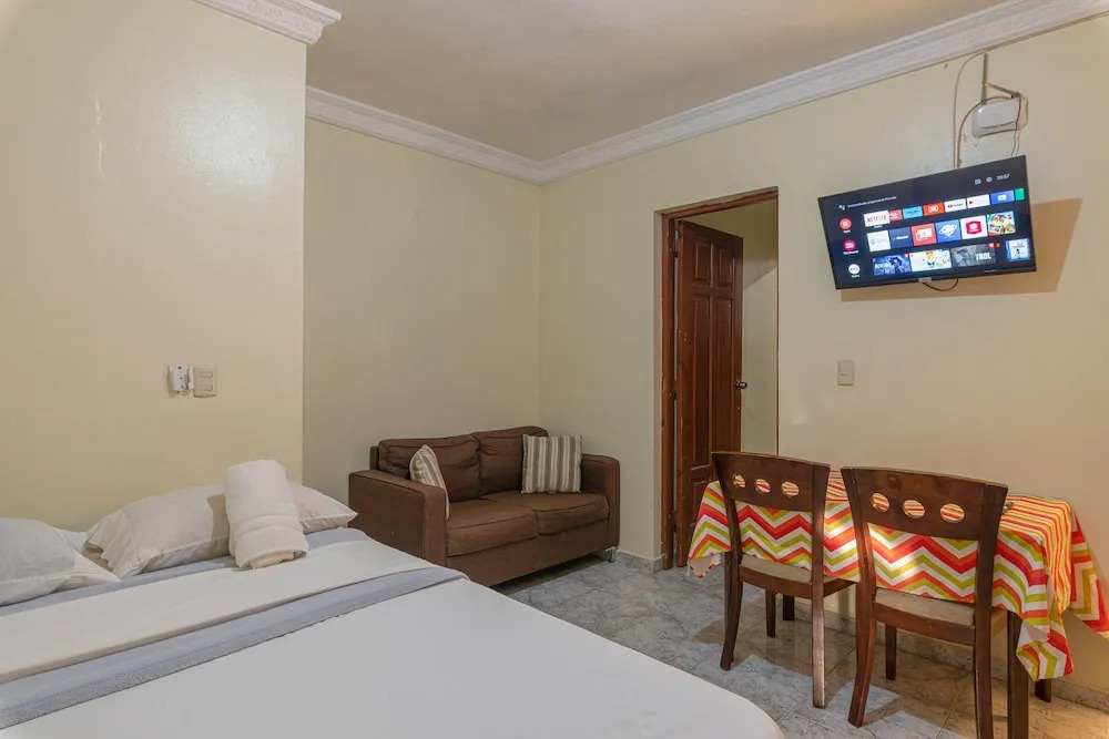 Beautiful Spacious Room Terrace Close to Sirena San Isidro Las Americas Airport