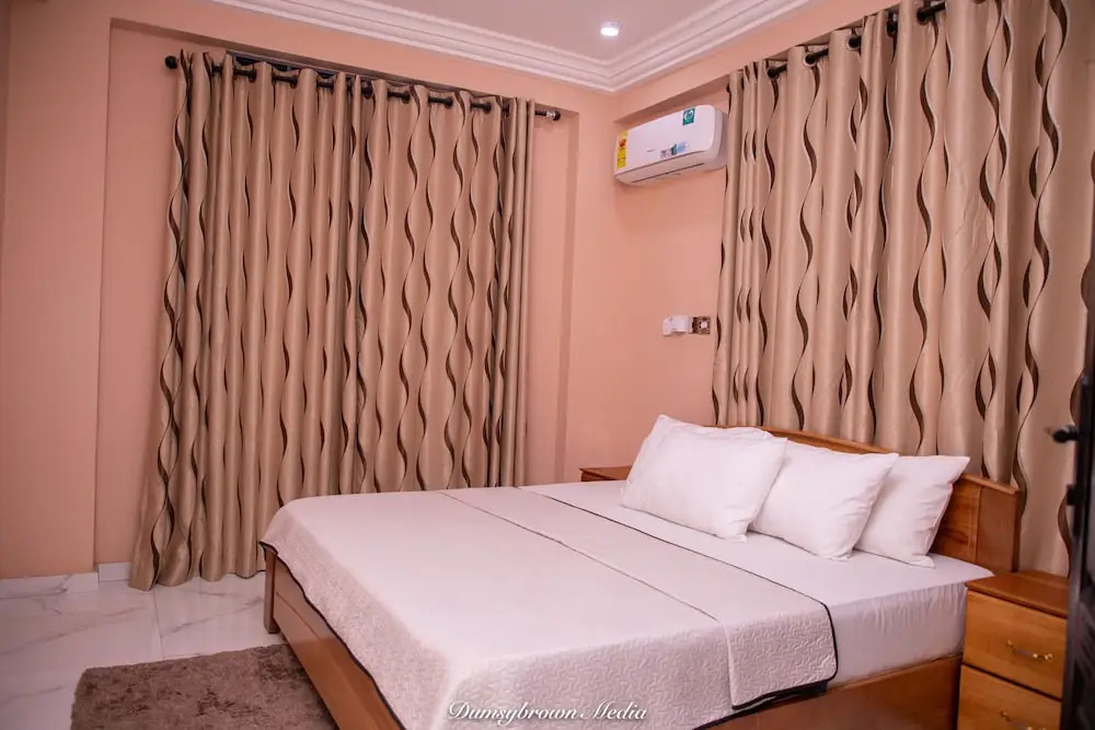 1 Bed Furnished Apartment - Wifi, Aircon, Security