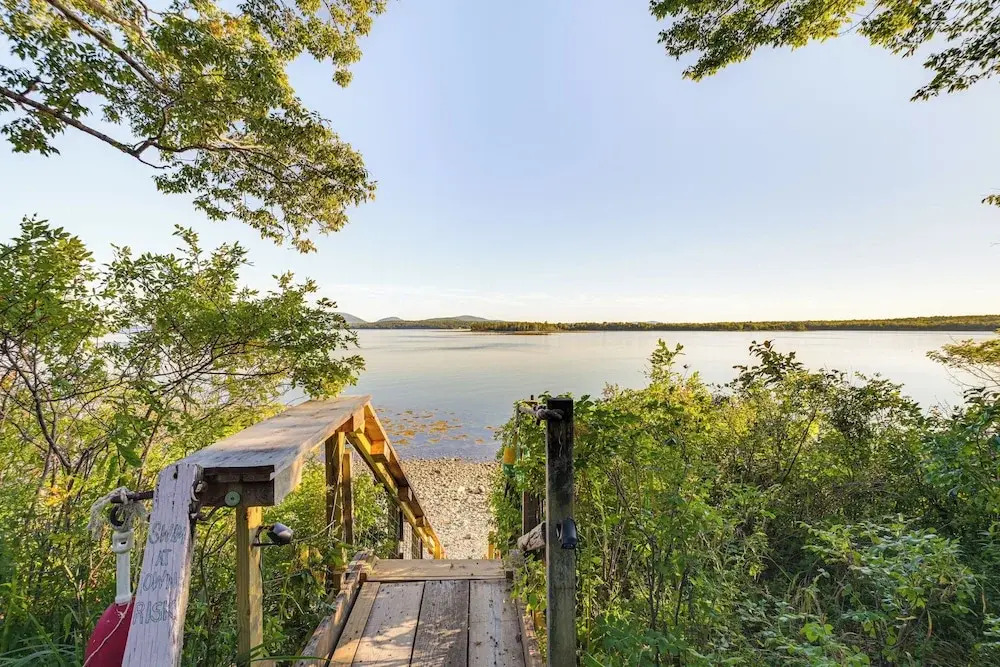 Oceanfront Frenchman Bay Home: Stunning View