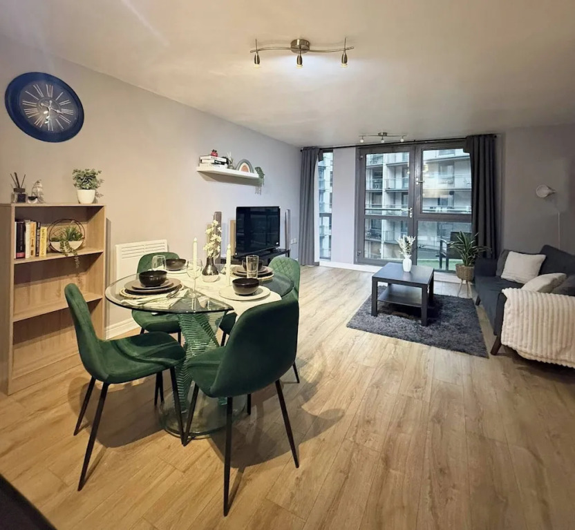 2bed Flat 5 Mins From New Street Free Parking