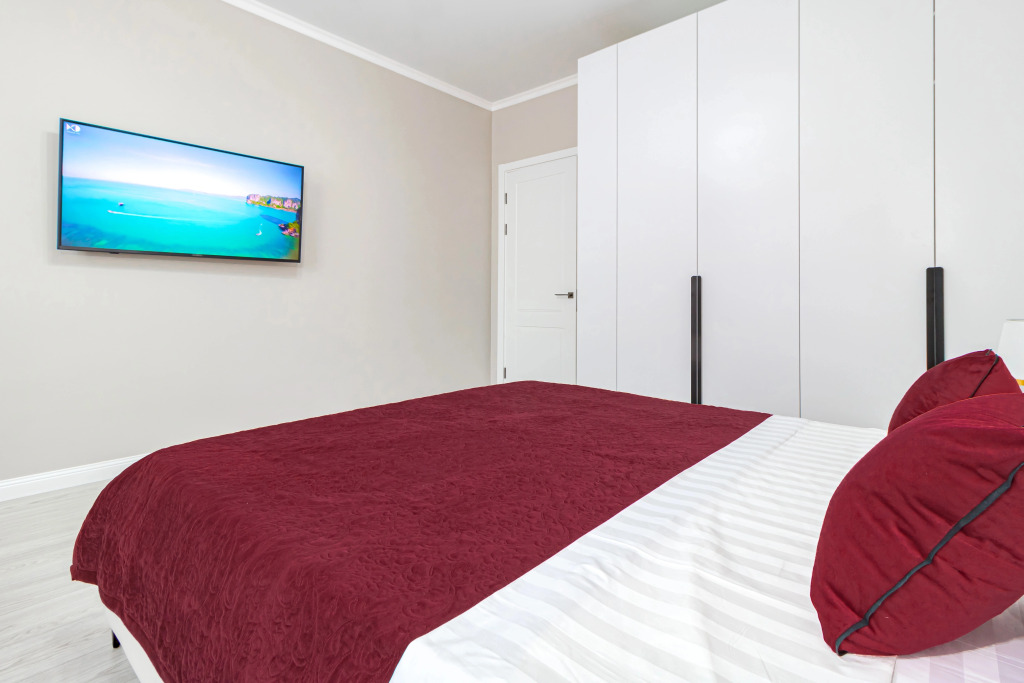 Квартира Burgundy suite near Khan shatyr