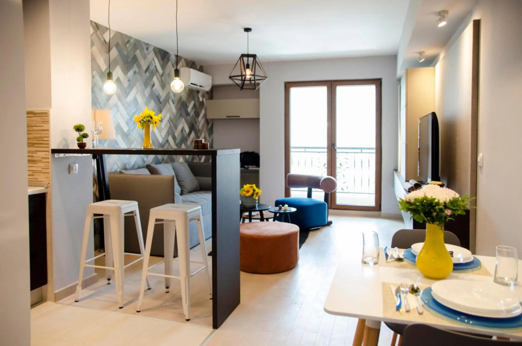 NEW Stylish Studio, Skopje Centre - Panoramic views - Superior Amenities