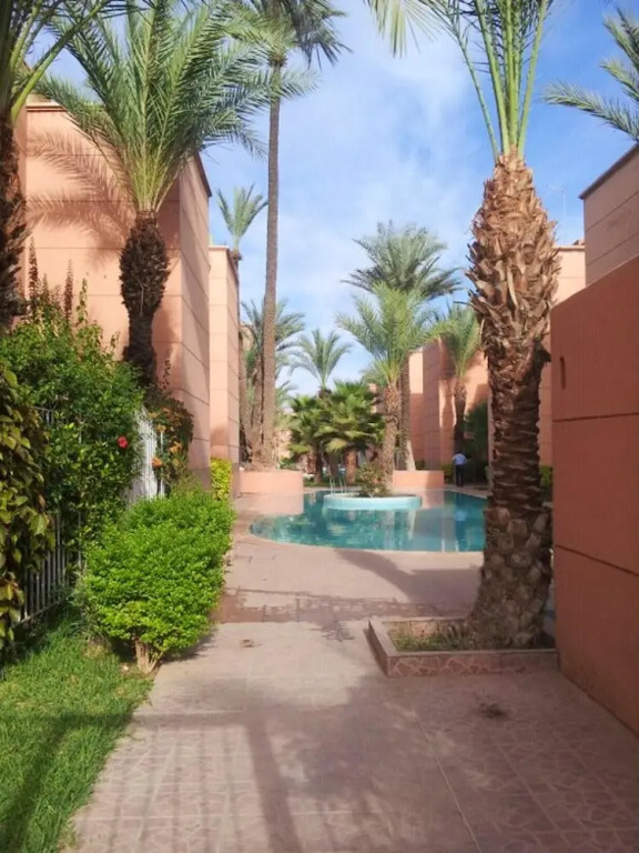 Apartment with 3 Bedrooms in Marrakesh, with Pool Access, Enclosed Garden And Wifi