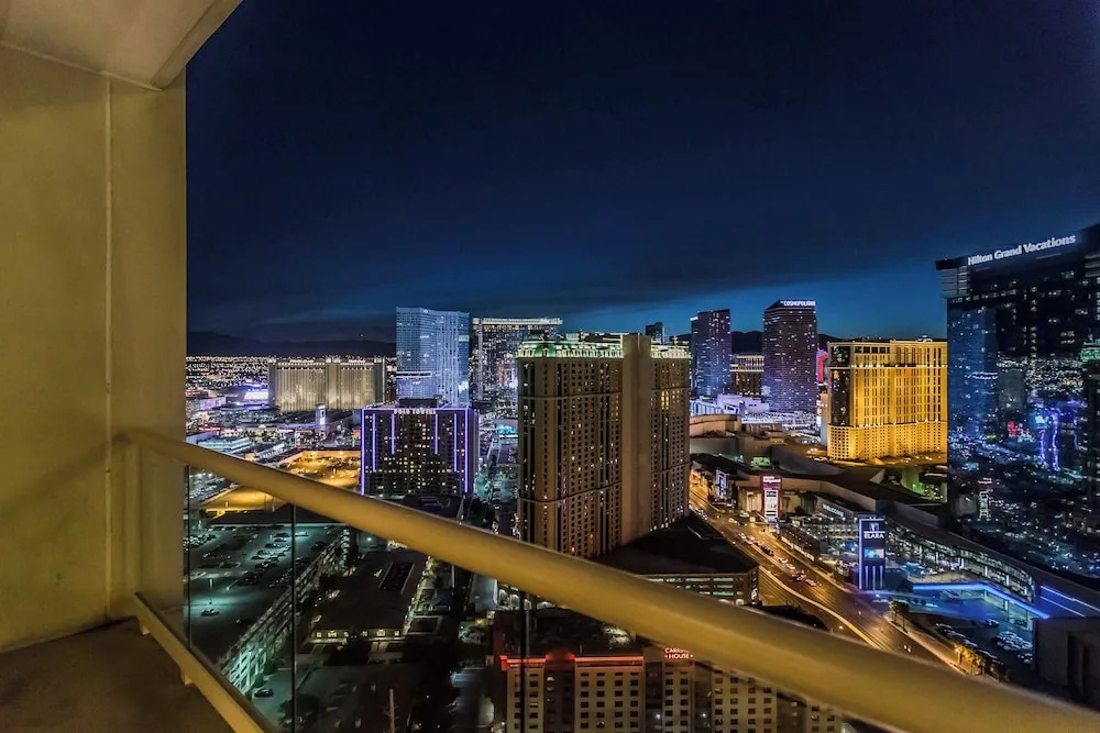 Stunning 1BR Strip Views & Balcony Suite 12701