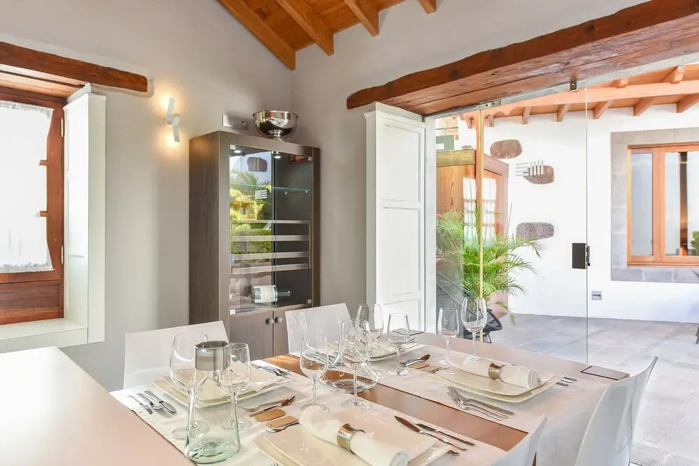 Casa rural con piscina privada en Santa Lucía