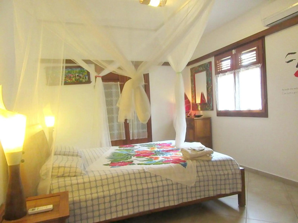 Villa de 2 chambres avec vue sur la mer piscine privee et jardin clos a Deshaies