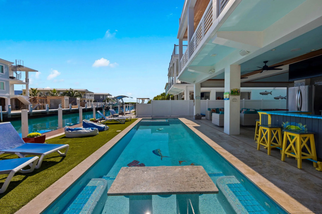 Luxury Waterfront Oasis w Heated Pool and 50 Dock