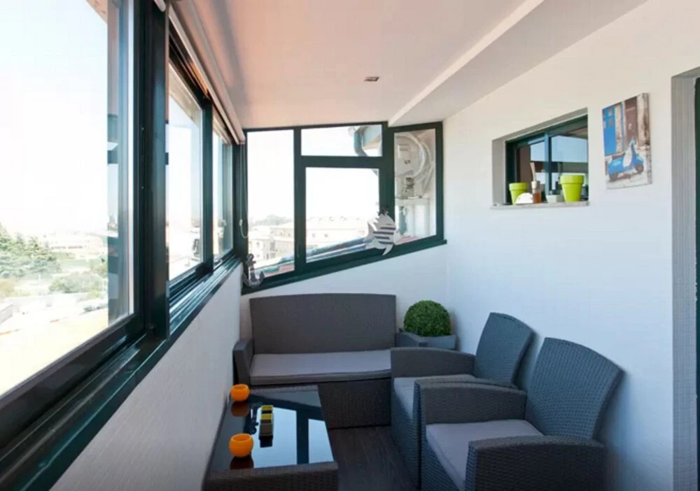 Modern 1-bedroom Apartment Just Outside of Porto With 2 Terraces and V