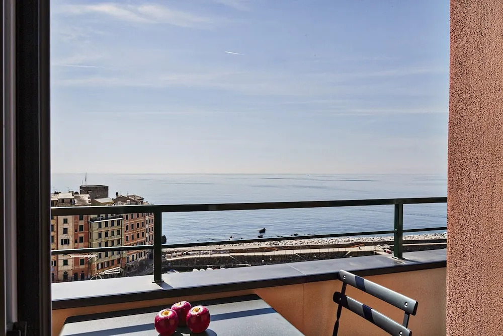Attico vista mare a Camogli