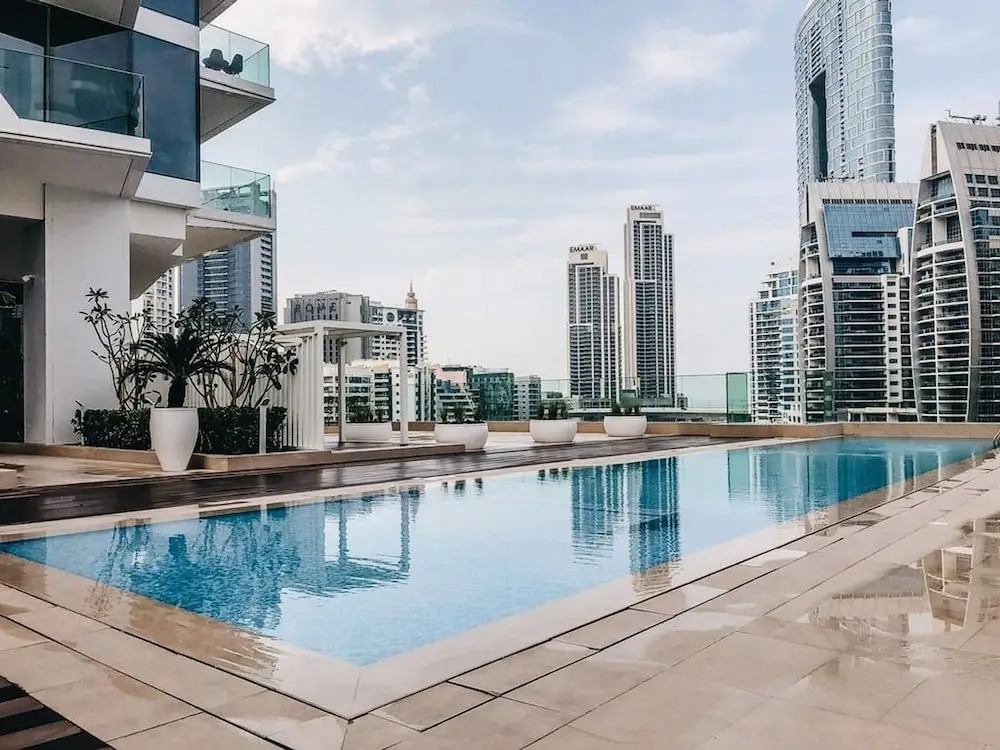 Elegant 2BR w Breathtaking Marina Balcony