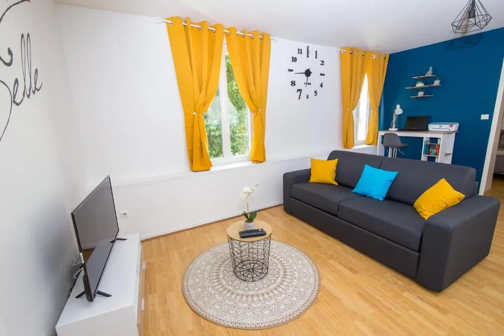 Coeur de ville I 50m² I Netflix I Lit Queen size