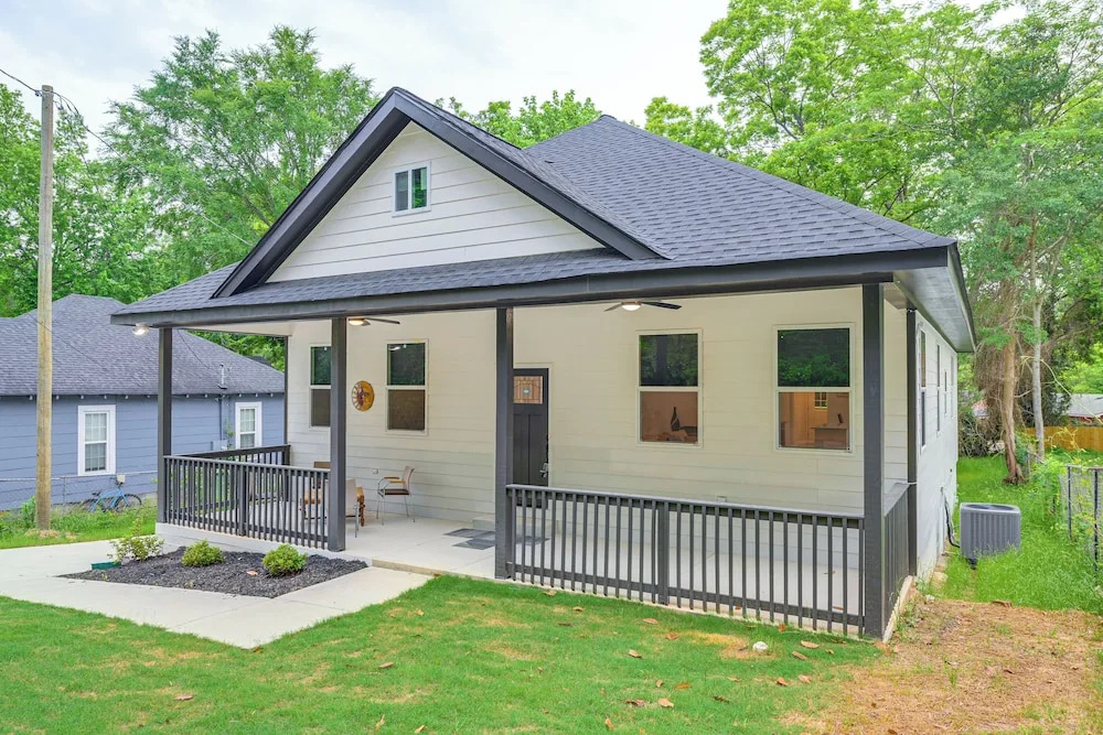 Walk to Downtown! Modern Hogansville Home w/ Patio