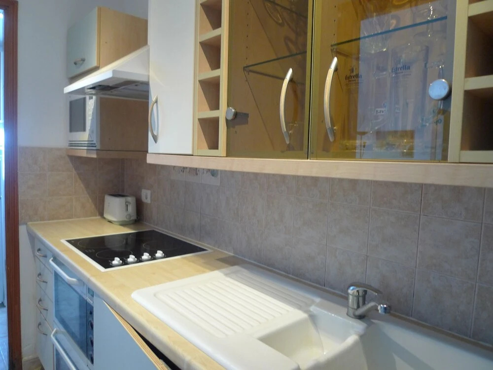 Pool side 2 Bed link Villa with Free WiFi. Superb Golf, Sea & mountain views.