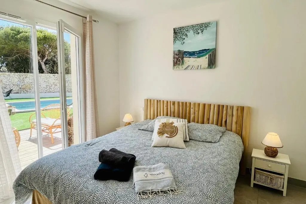 Agréable villa 3 chambres avec piscine chauffée Bonifacio