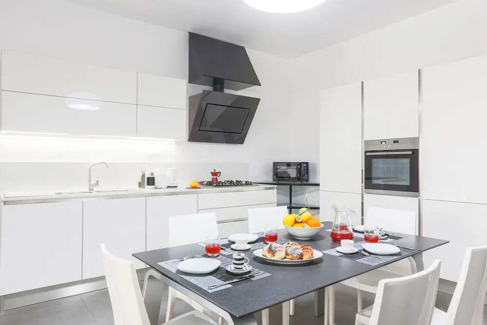 Modern spacious apartment with terrace, balconies, solarium & gym