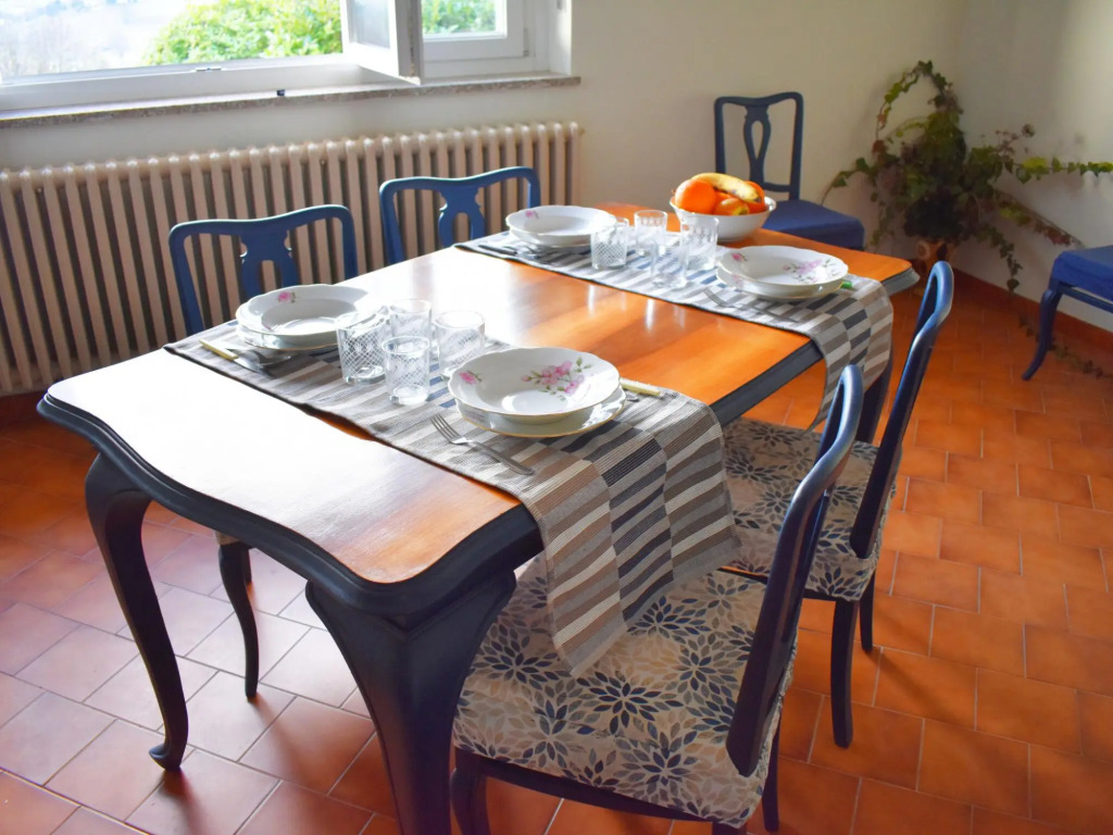Holiday home in Asti with a lovely hill view from the garden