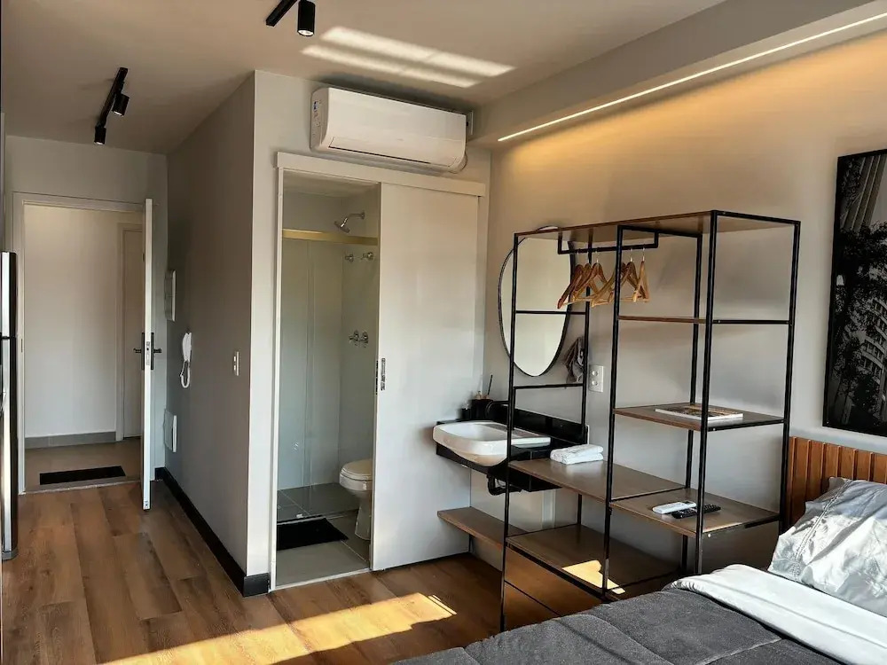 Studio na avenida 9 de julho