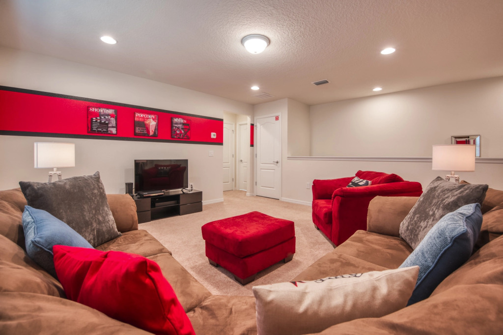 Stunning home with private pool and game room