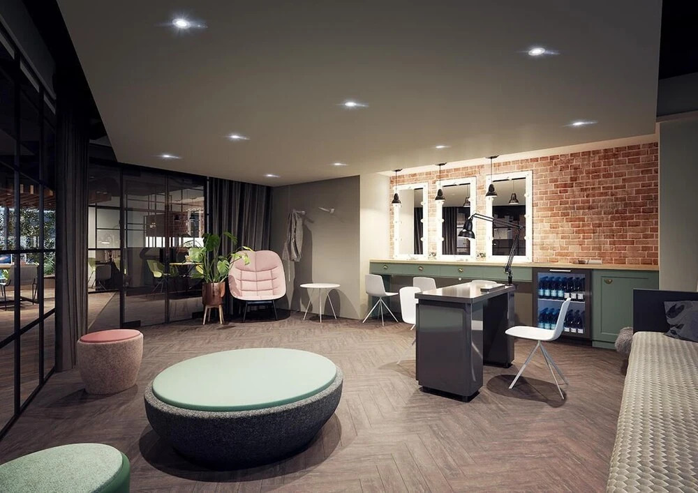 Central and Stylish Studio